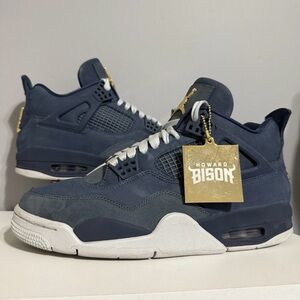 Air Jordan 4 Retro 'Howard University' PE | Blue | Men's Size 9